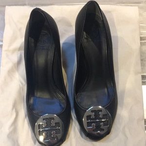 Tory Burch Sally 2 peep toe wedge pump